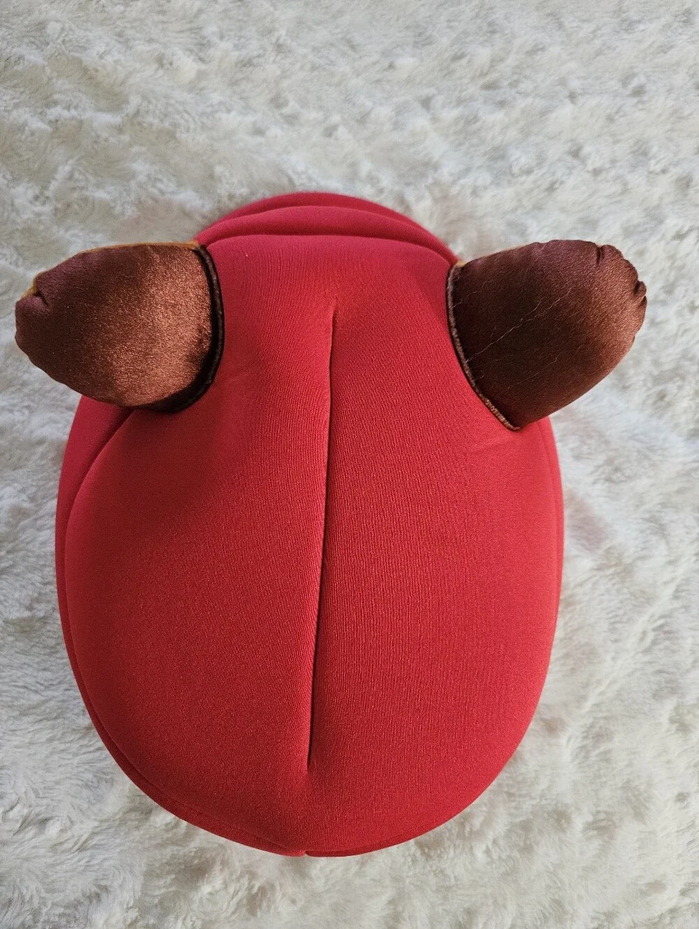 Super Mario Video Game Raccoon Cosplay Hat Plush Ears Embroidered M One Fits All